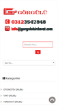 Mobile Screenshot of gorguluhirdavat.com